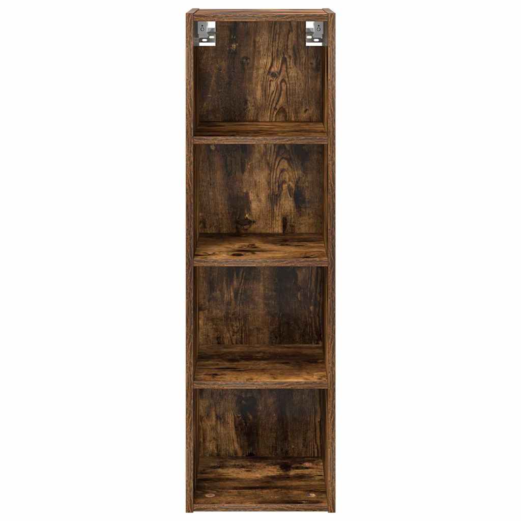 Hanging Cabinet with Shelf Riga Smoked Oak 30 x 29.5 x 100 cm